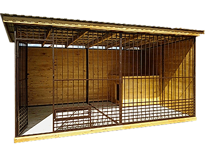 Производство вольеров для служебных собак овчарок ньюфаундлендов